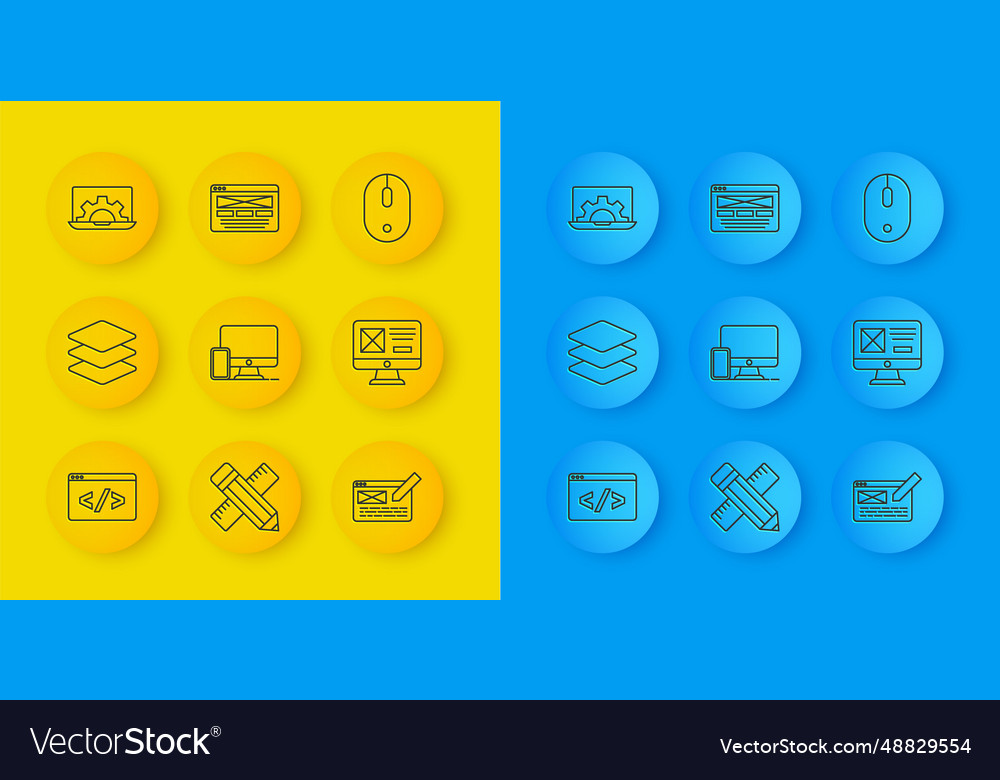 Set line front end development layers monitor