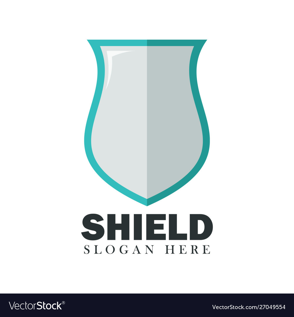Shield security design element emblem concept