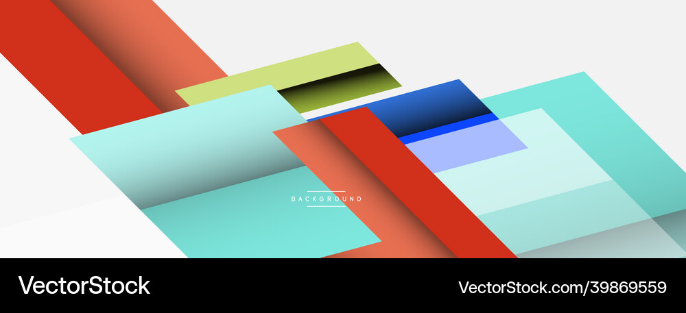 Background geometric diagonal square shapes Vector Image