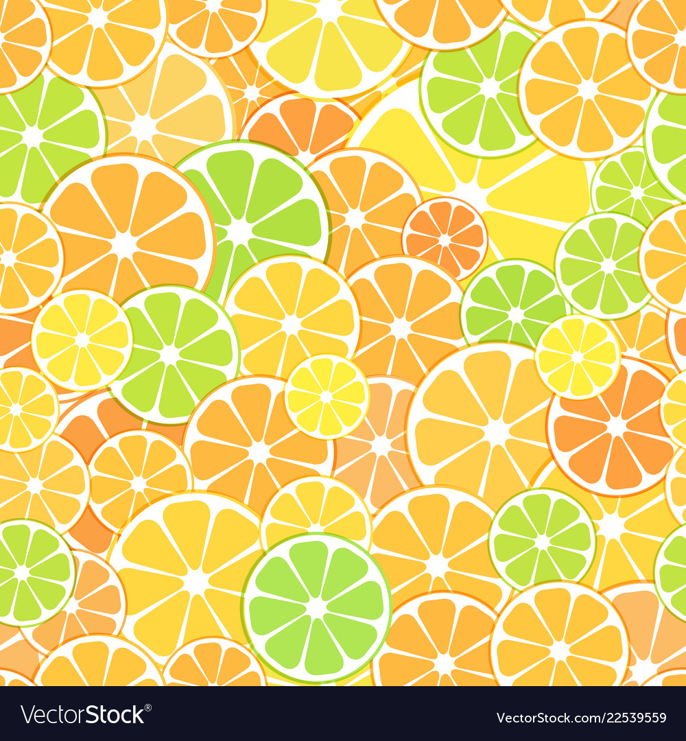 Citrus Slice Pattern