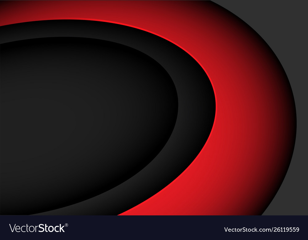 Red Curve Abstract Background