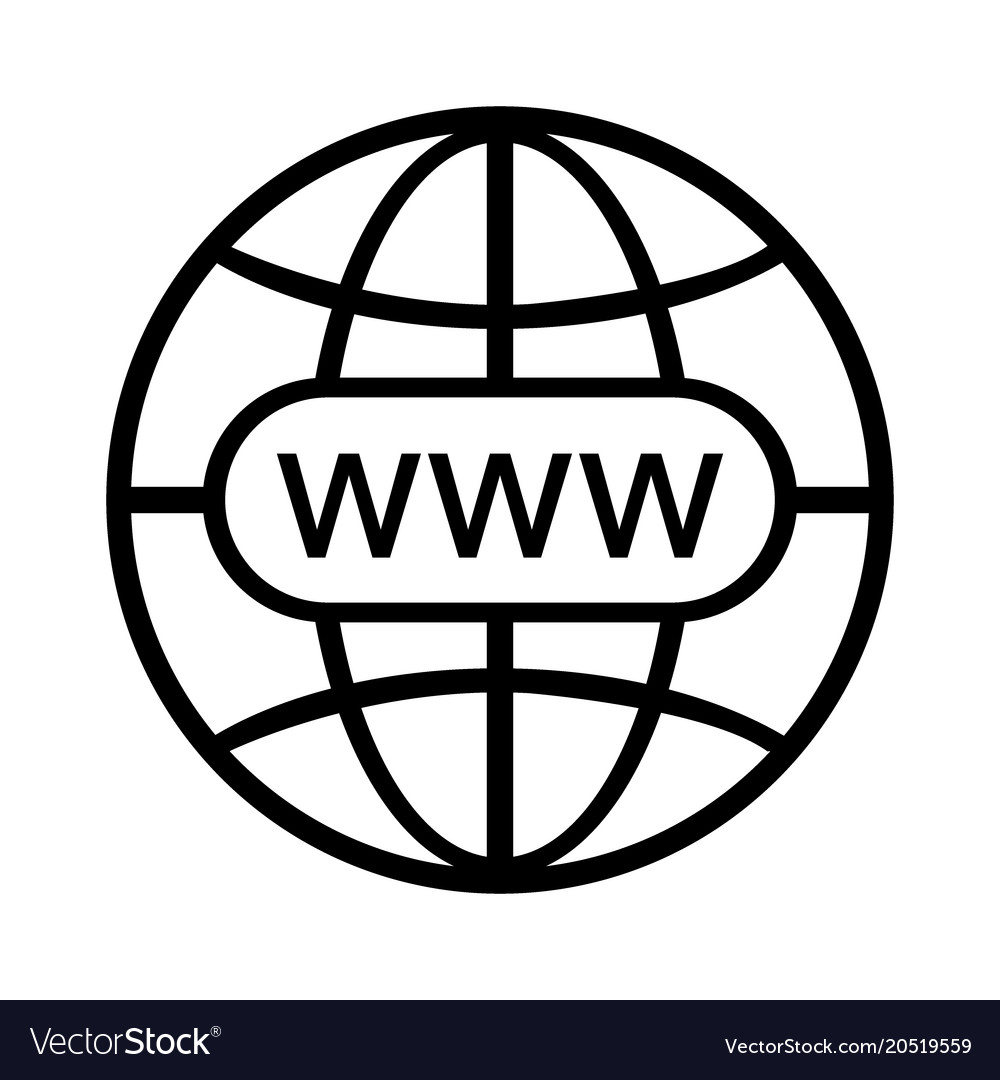 website icon vector