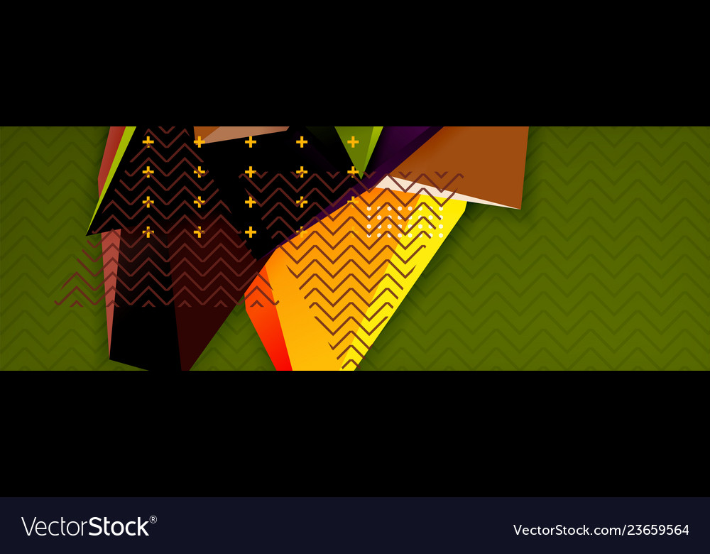 3d triangular shapes abstract background vector image 3d triangular shapes abstract background