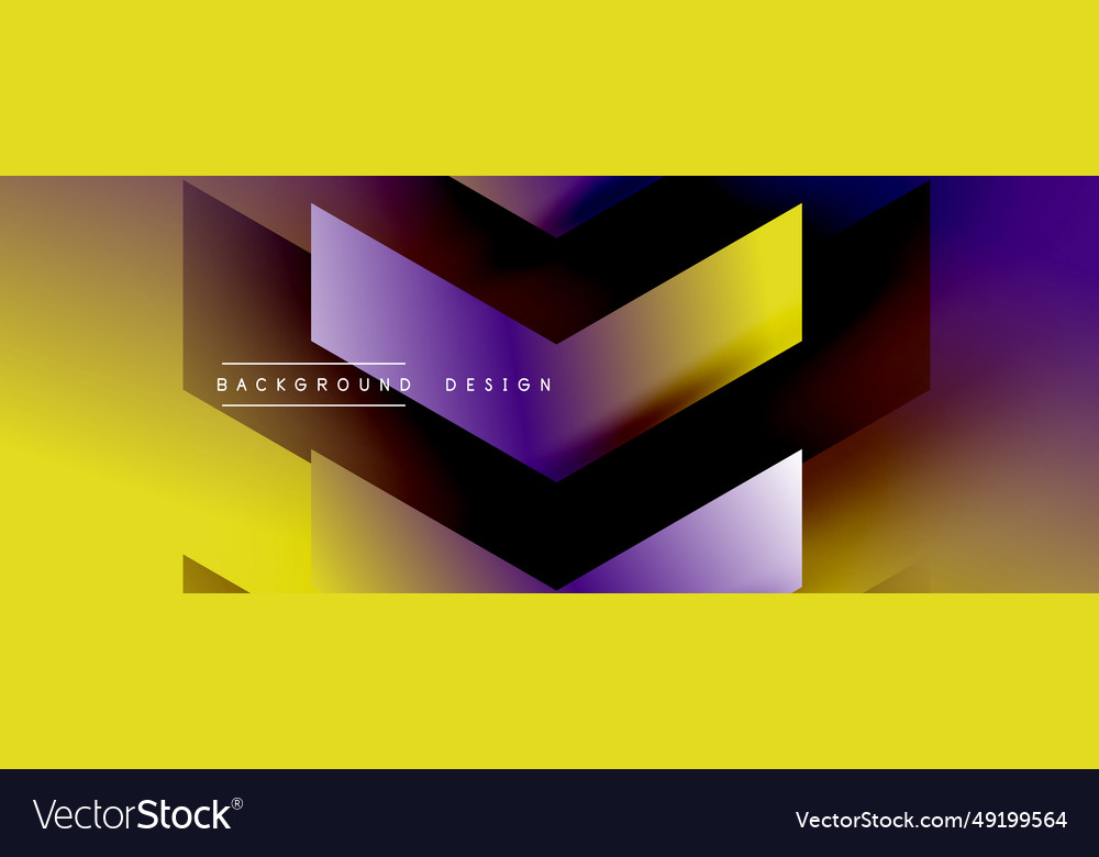 Geometric background adorned with dynamic arrows Vector Image Geometric background adorned with dynamic arrows