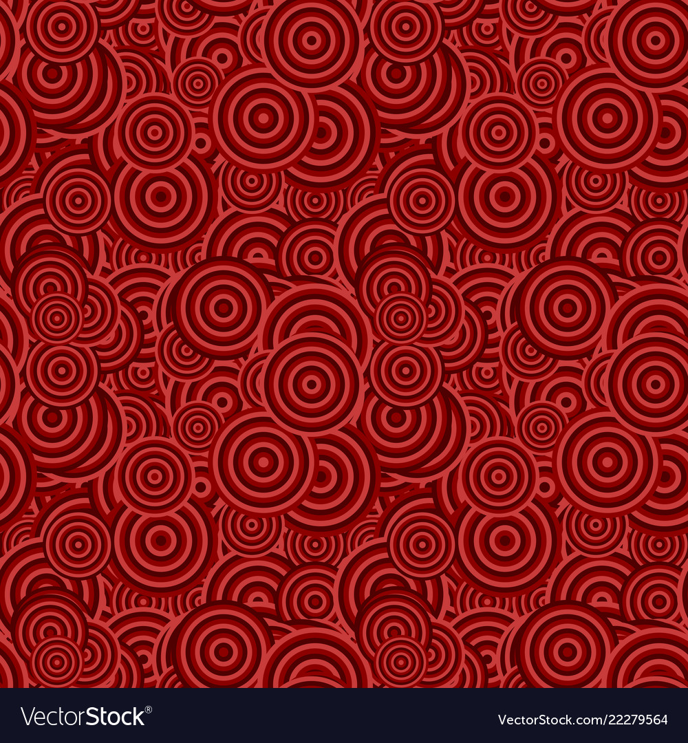 Geometrical seamless pattern - concentric circle vector image Geometrical seamless pattern - concentric circle