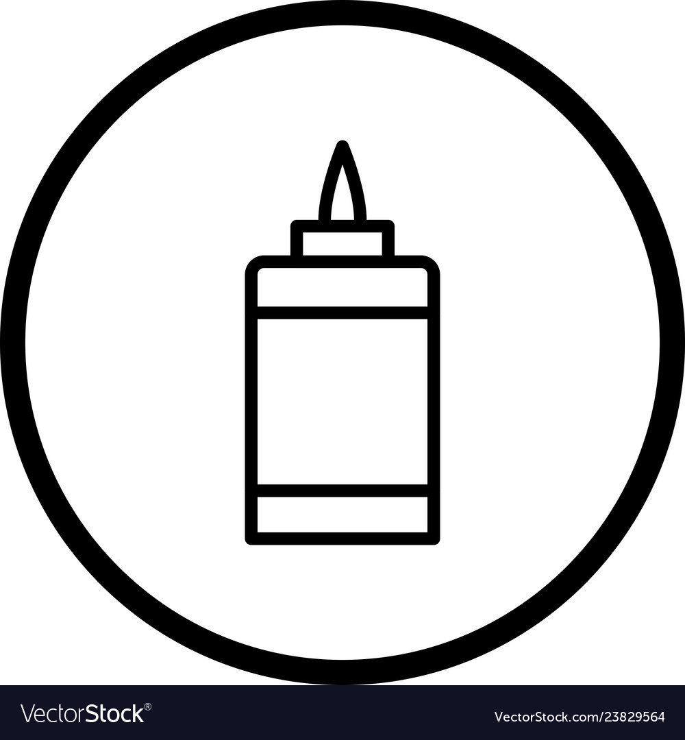 Glue icon Royalty Free Vector Image - VectorStock