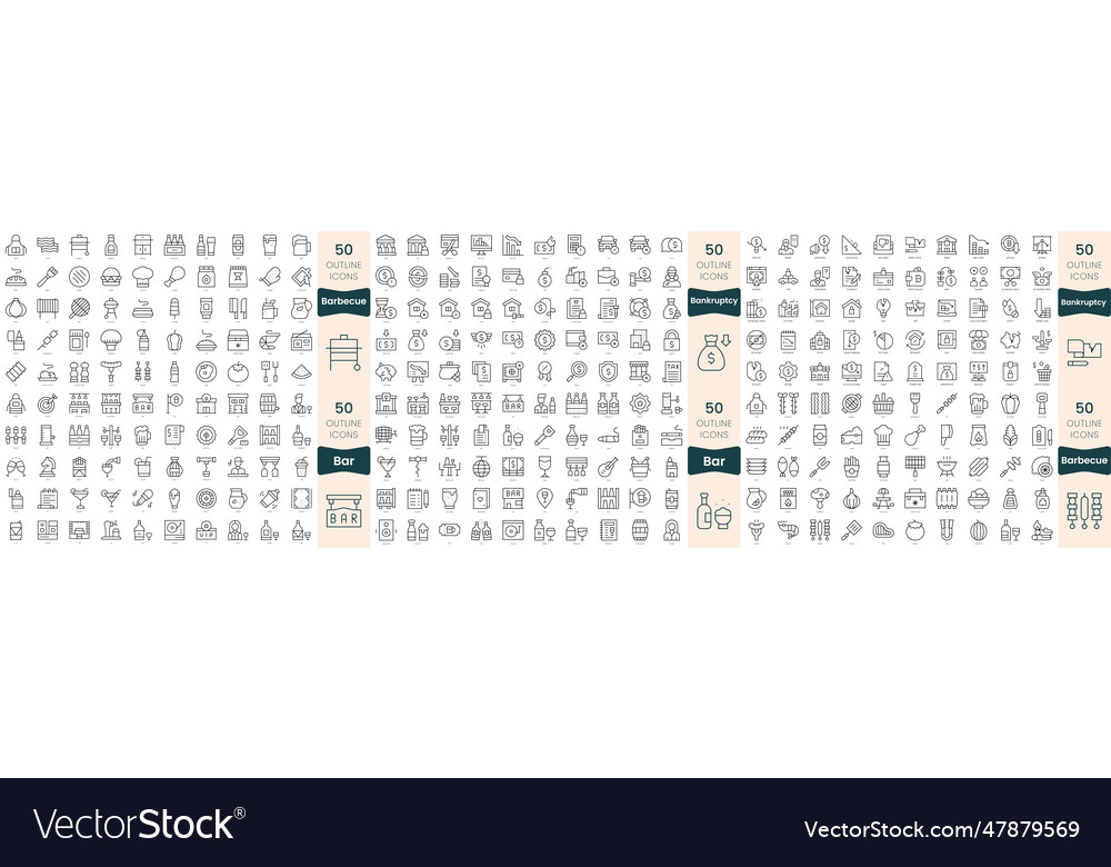 300 thin line icons bundle in this set include