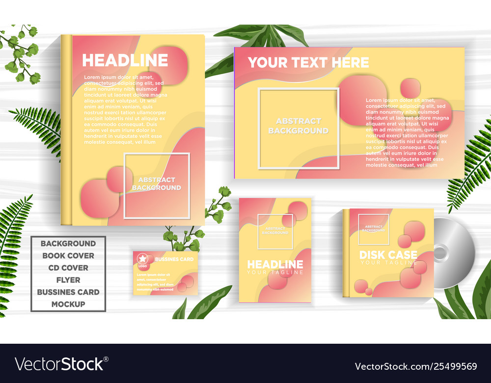 Abstract design banner web template vector image Abstract design banner web template