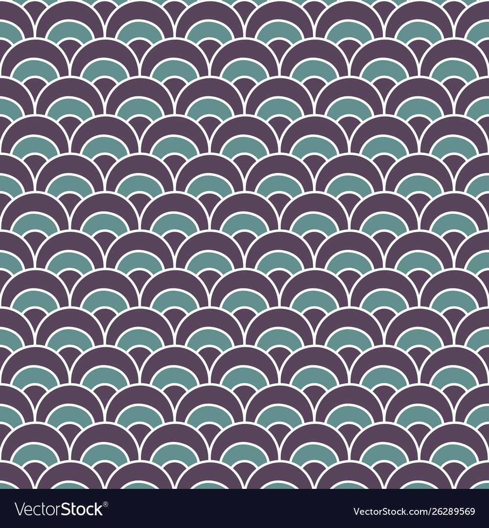 Fish Scale Seamless Pattern