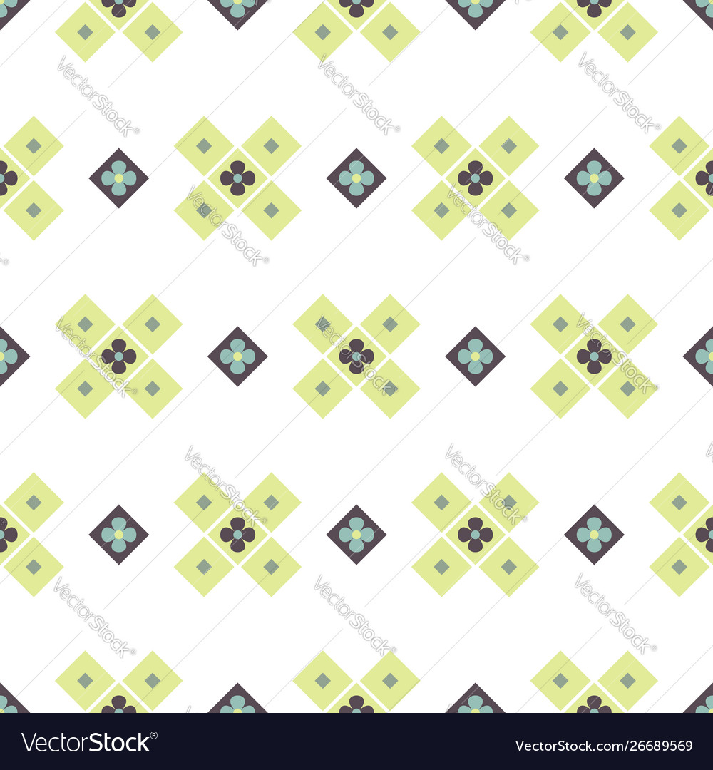 Geometric shapes seamless pattern abstract vector image Geometric shapes seamless pattern abstract