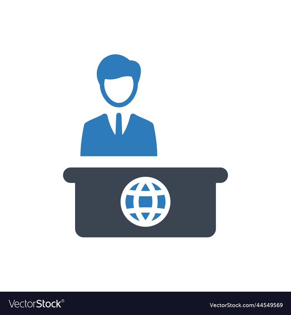 Passport issue icon