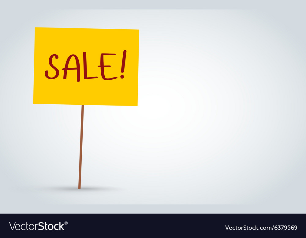 Sale off board banners Royalty Free Vector Image