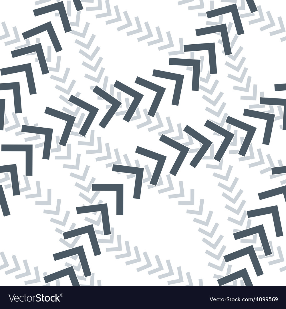 Seamless arrow pattern