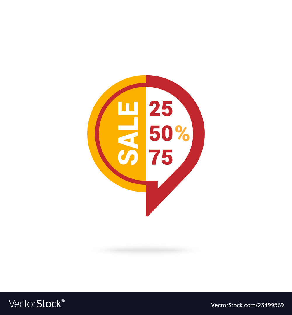 Speech balloon with variety of discounts