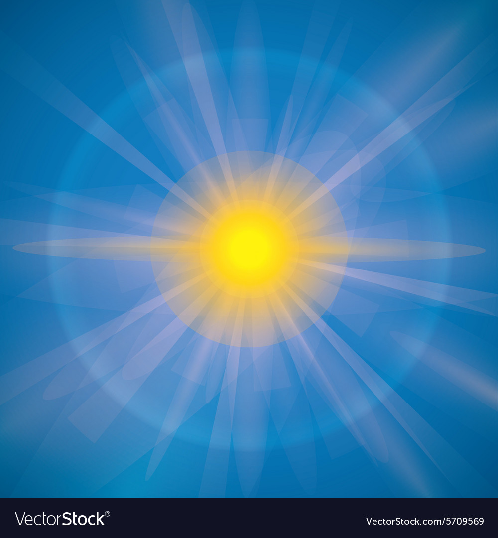 Sun Rays Design Royalty Free Vector Image - VectorStock