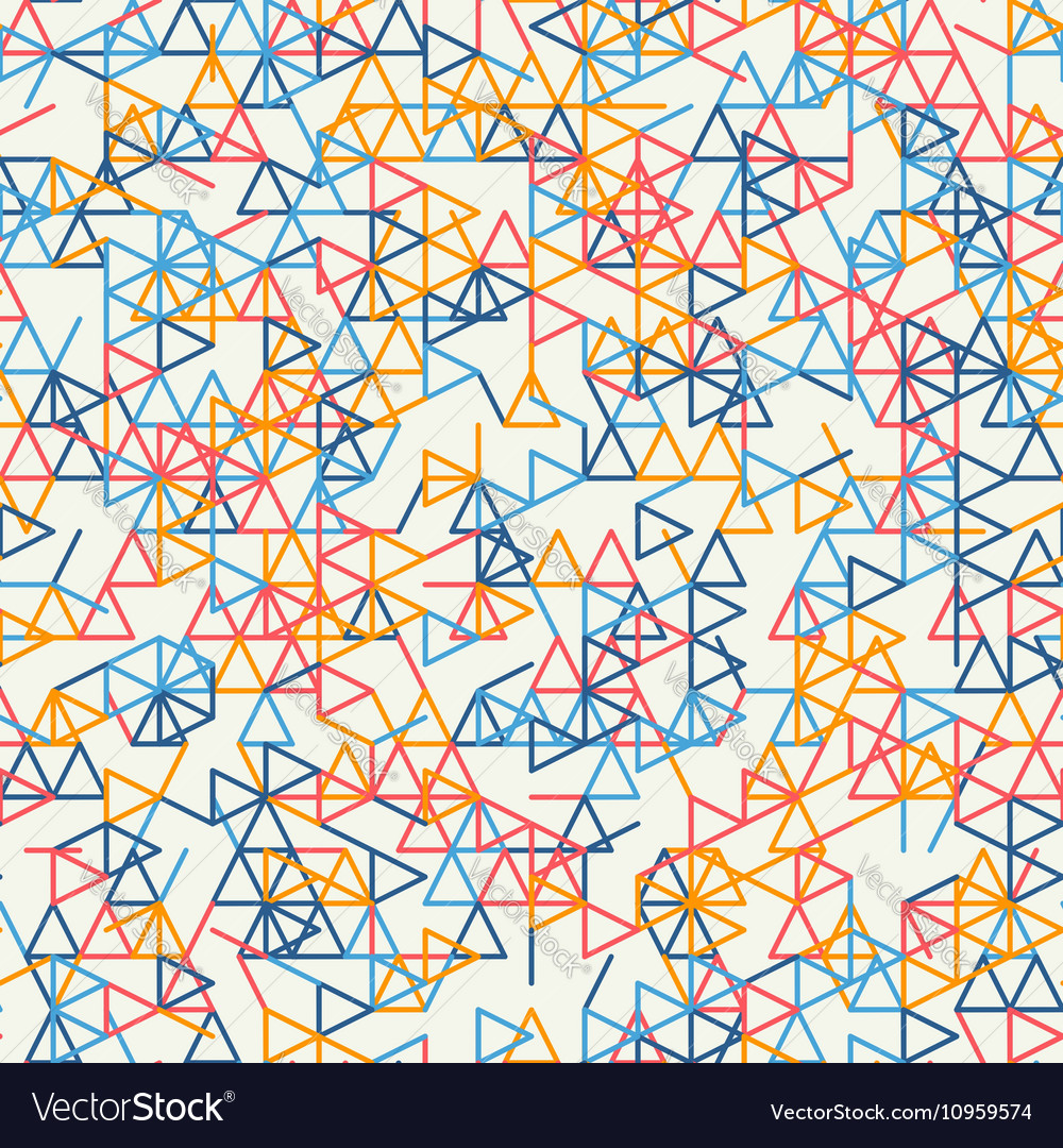 Abstract geometric background seamless pattern