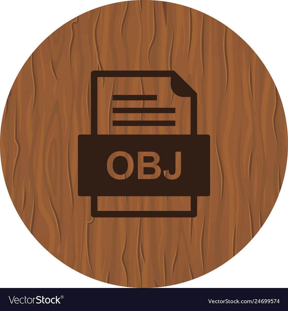 Obj file document icon