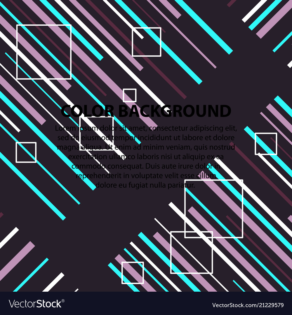 Abstract geometric pattern and background Vector Image Abstract geometric pattern and background
