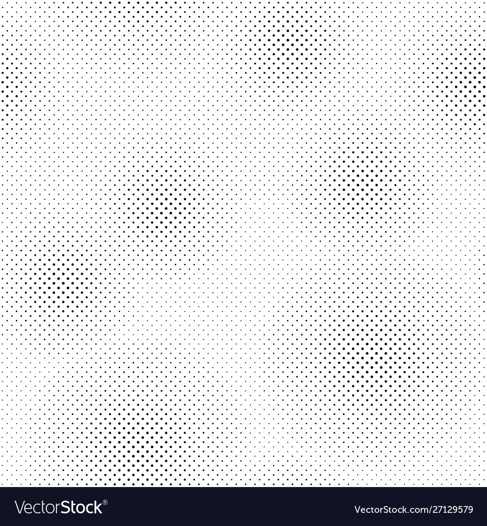 Black and White Dots Halftone