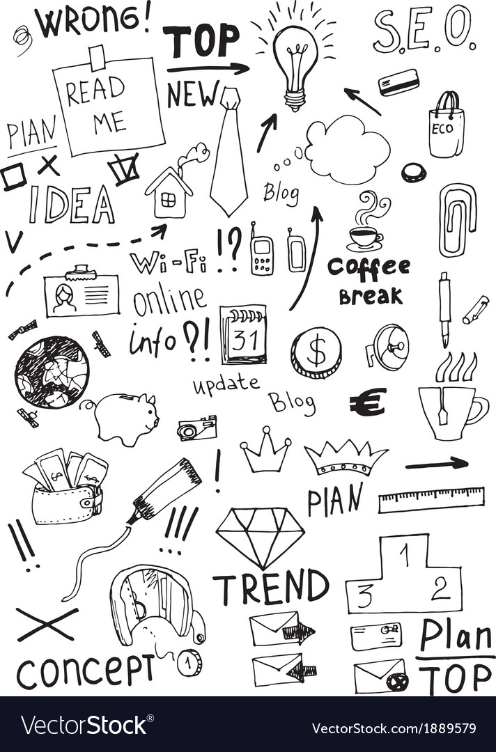 Business Concept Doodles