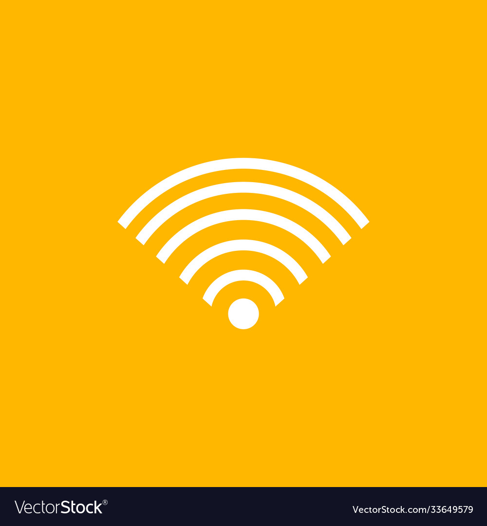 Button signal icon template design vector image Button signal icon template design