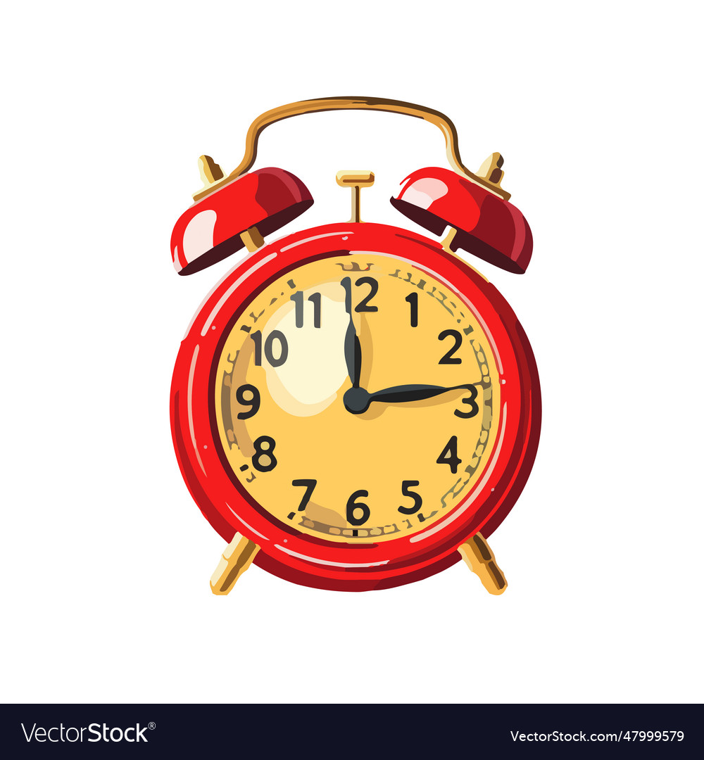 Clock alarm notify element design