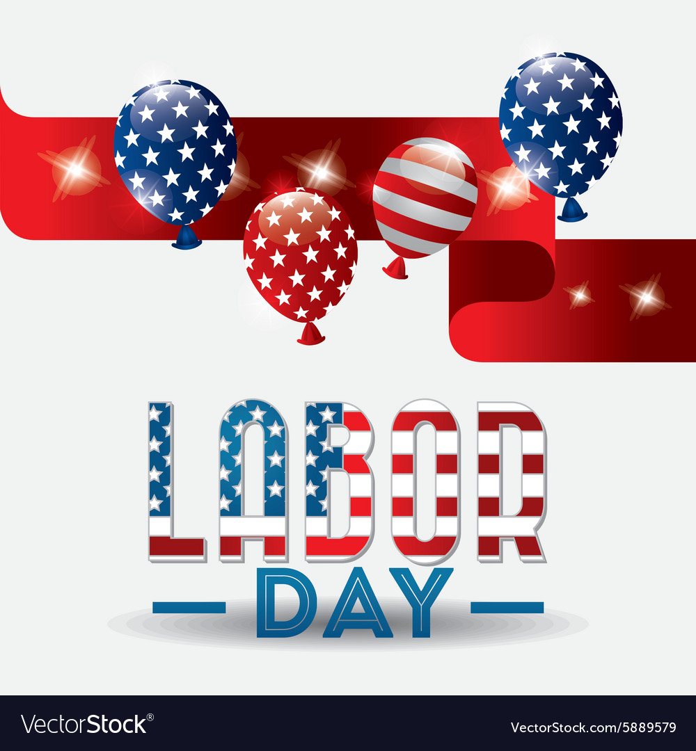 Happy labor day design