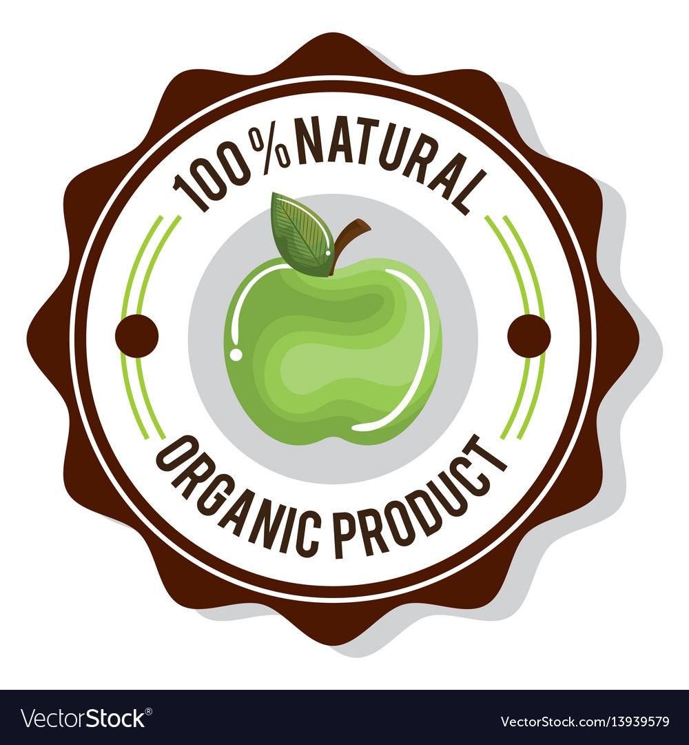 Organic product guaranteed seal