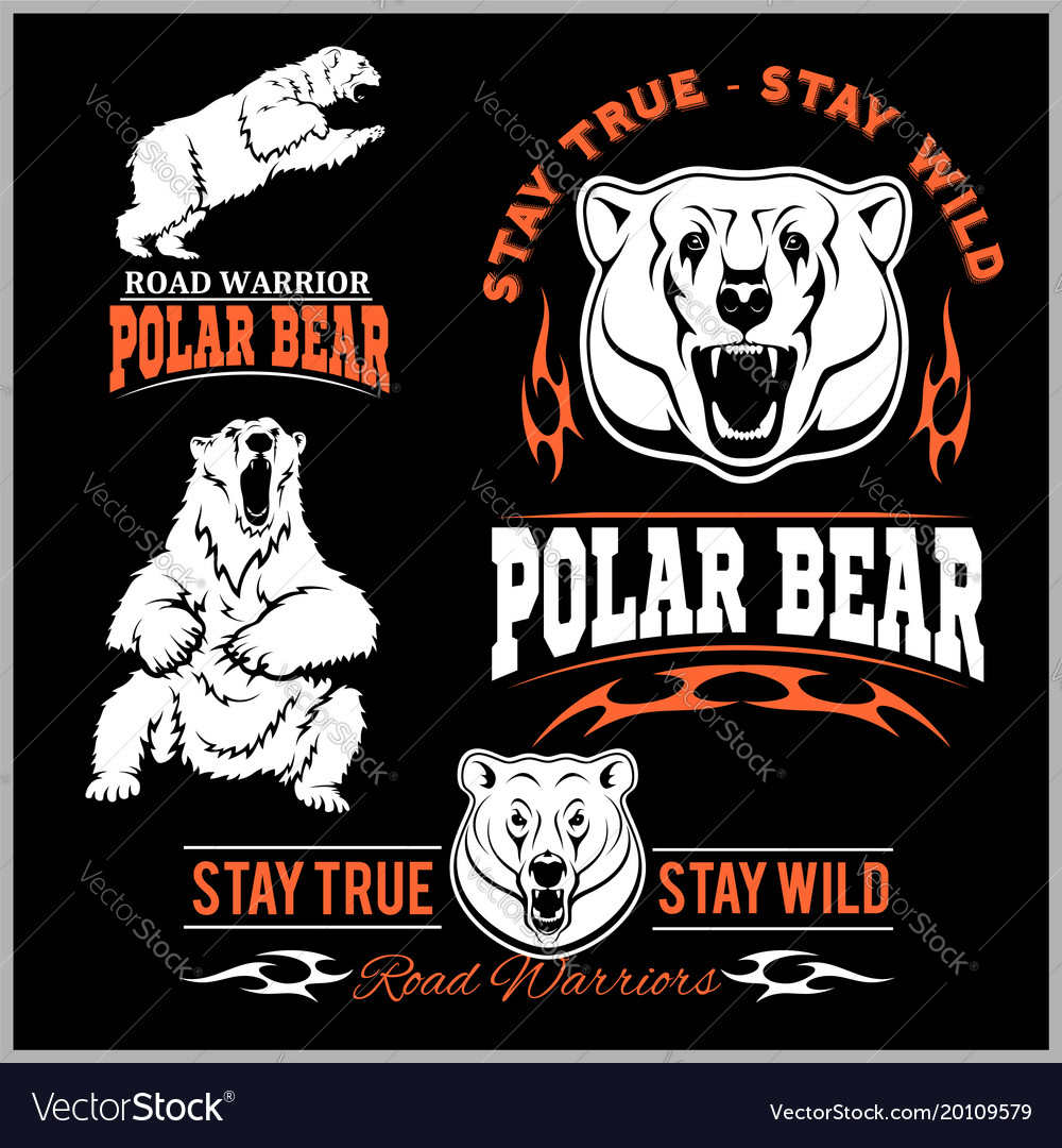 Polar Bear Shields & Badges