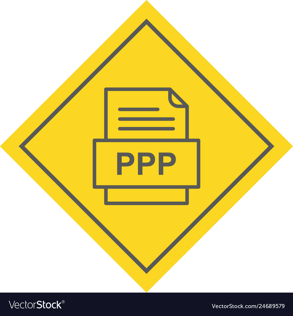 Ppp Datei-Dokument-Symbol