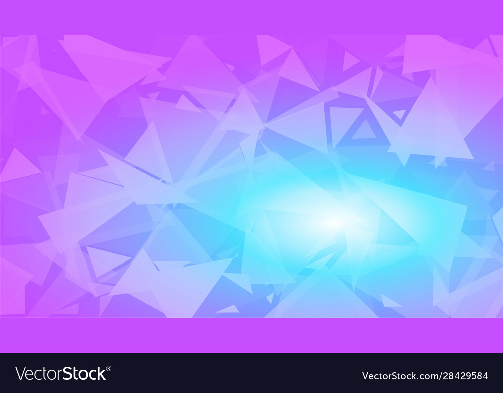 Abstraktes Dreieckmuster auf Gradienten Hintergrund Vector Image Abstraktes Dreieckmuster auf Gradienten Hintergrund