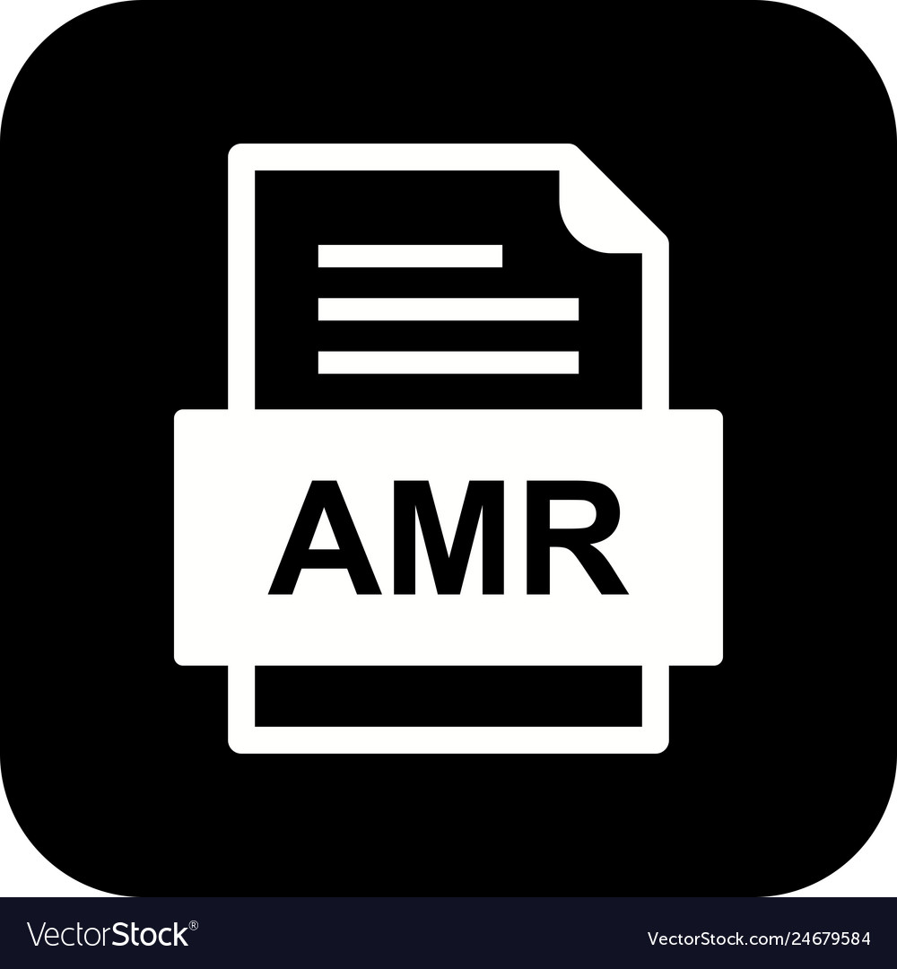 Amr file document icon
