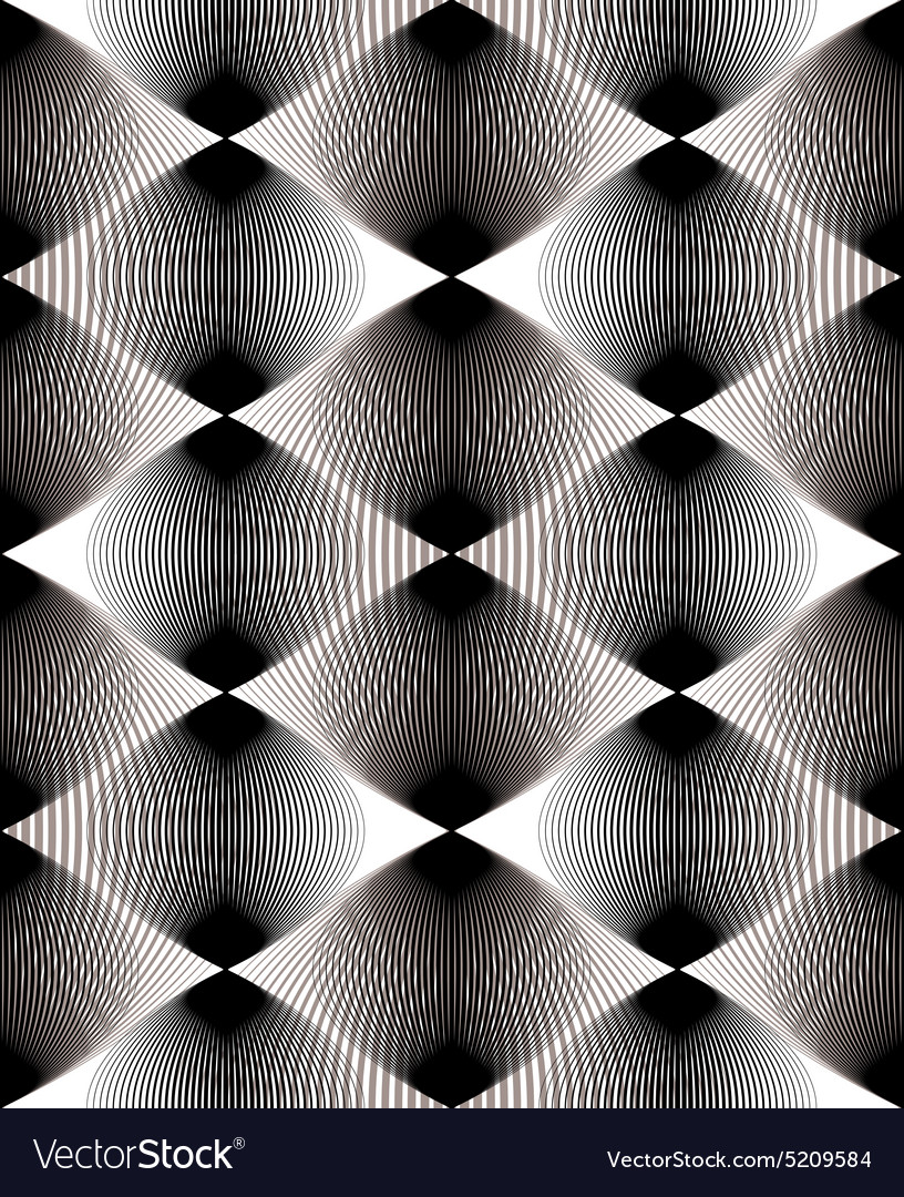 Gray stripy endless overlay pattern art continuous