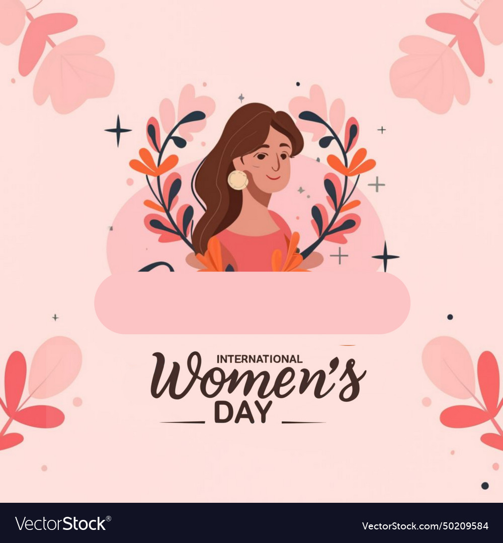 Happy international womens day of women Royalty Free Vector