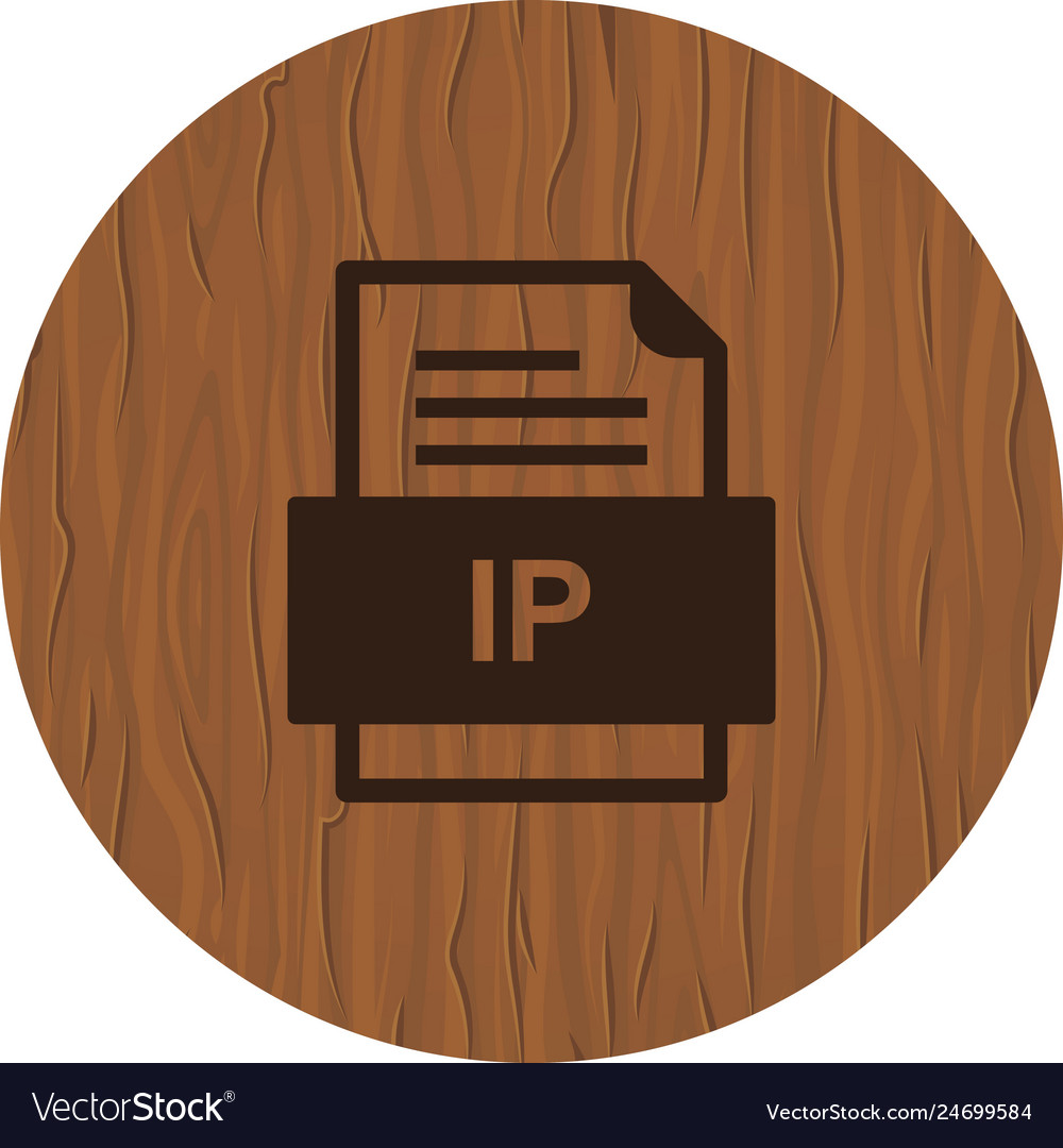 Ip file document icon