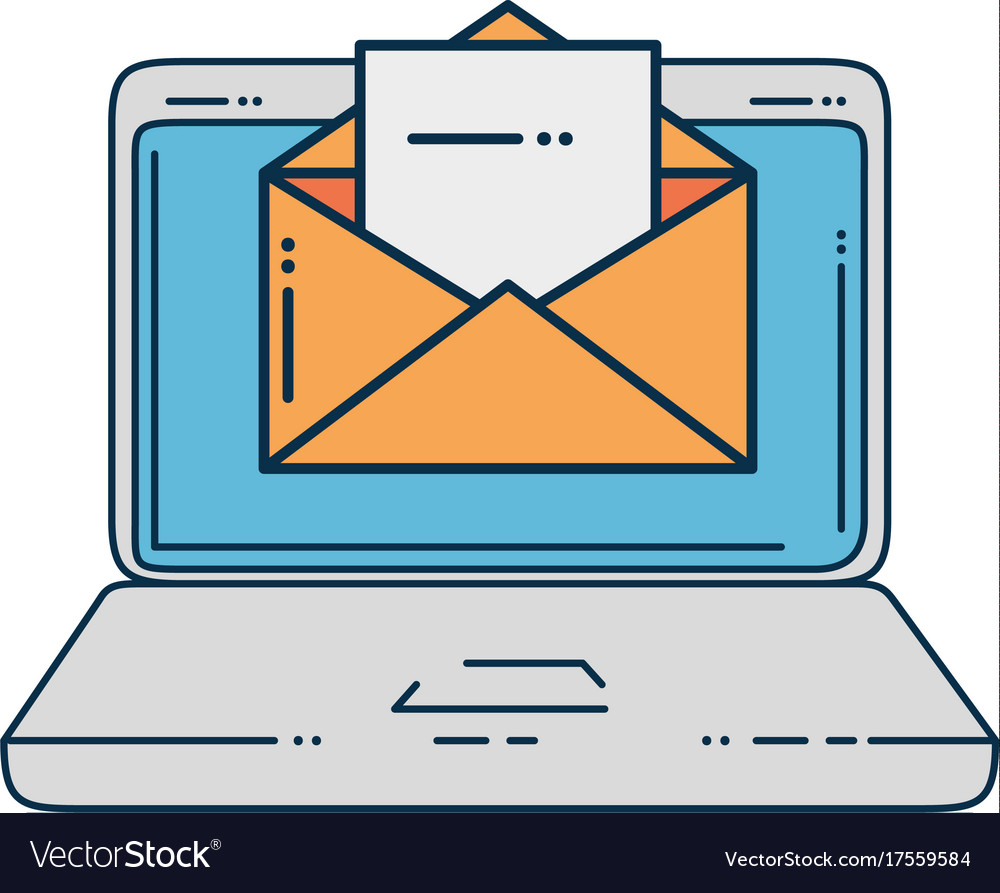 Laptop computer with envelope