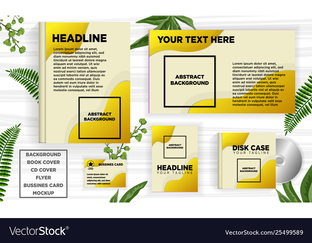 Abstract design banner web template