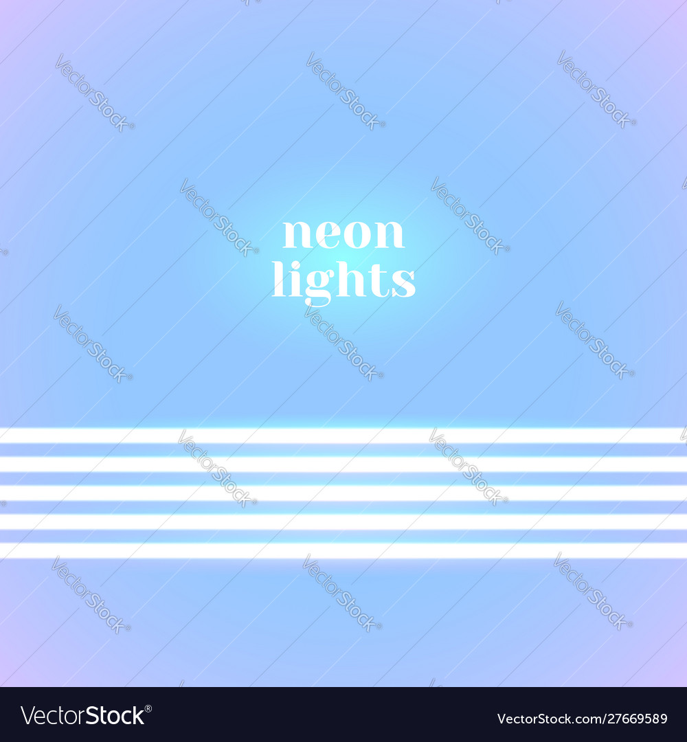 Bright neon lines background