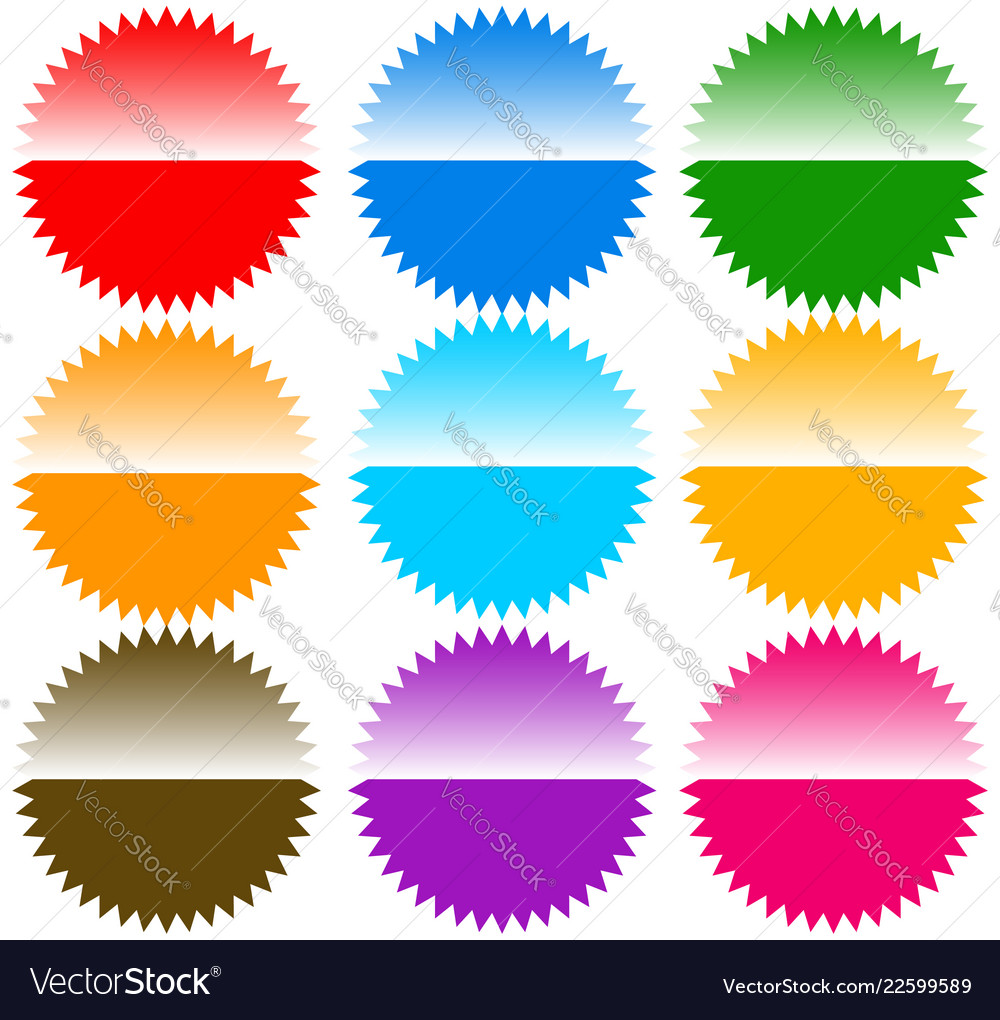 Button badge pin tag label shapes elements vector image Button badge pin tag label shapes elements