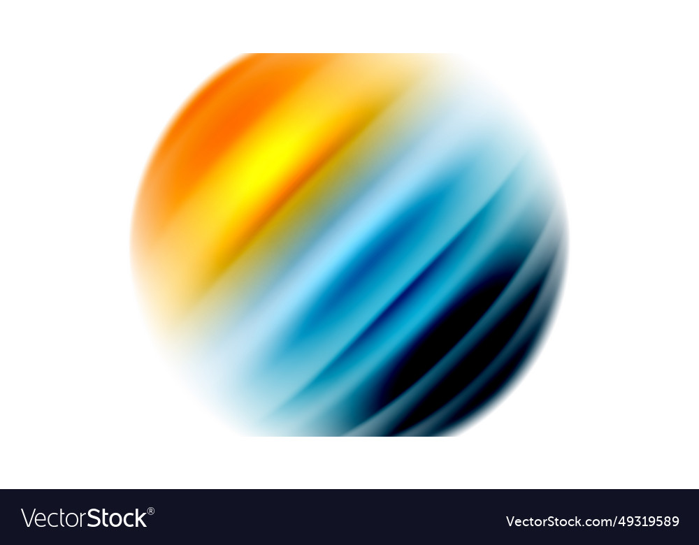 Color mixing liquid rainbow shape background