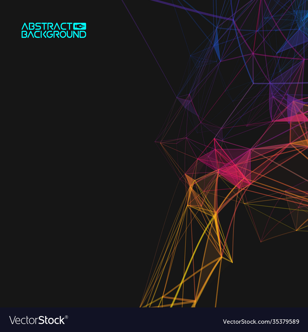 Colorful data abstract infographic sorting Vector Image