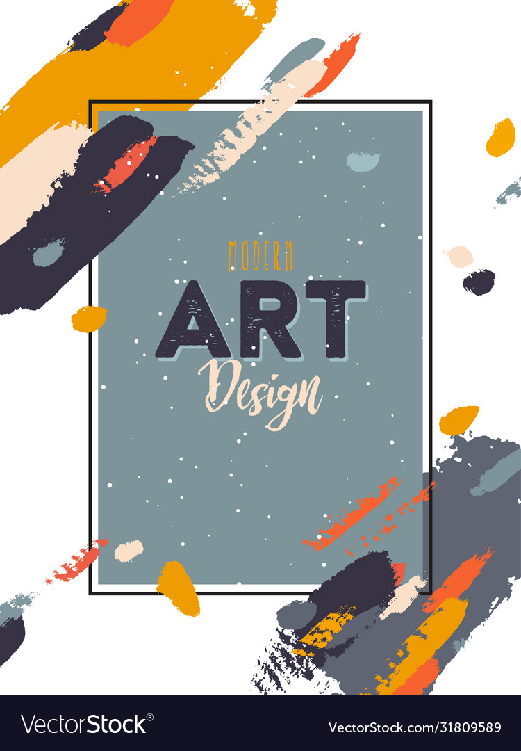 Frame for text and labels in style modern vector image Frame for text and labels in style modern