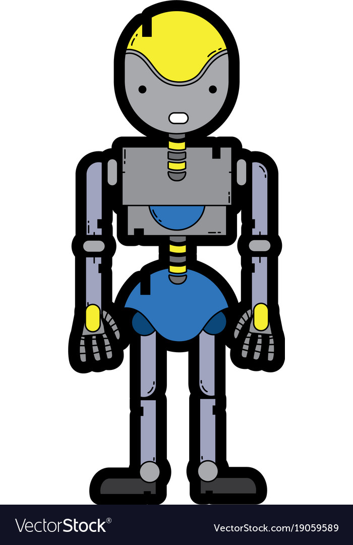 Line color robot machine with technology body
