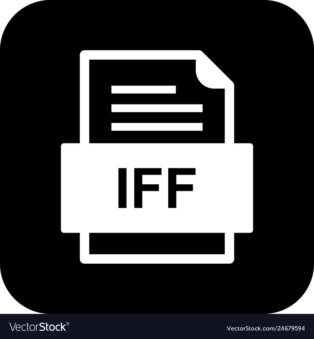 Iff file document icon