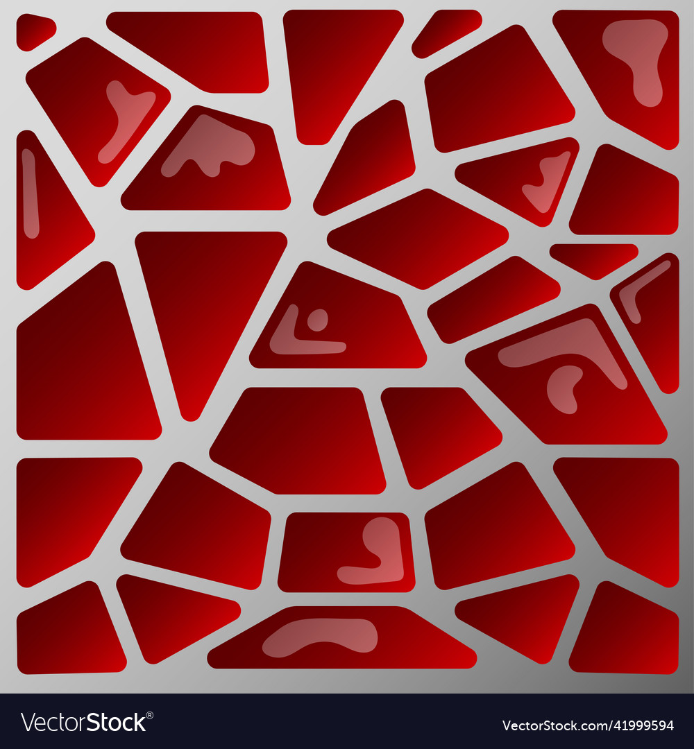 Red pattern abstract structure