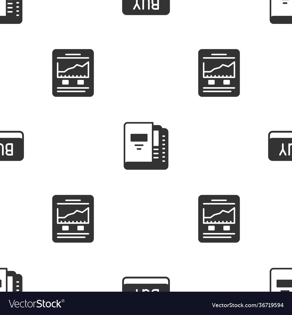 Set buy button office folders and website vector image Set buy button office folders and website