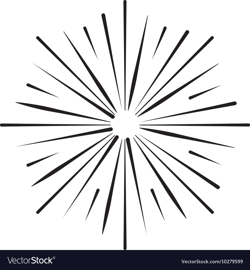 Burst frame isolated background