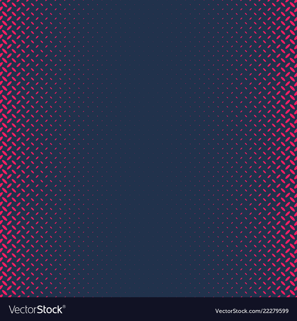 Color halftone diagonal ellipse pattern