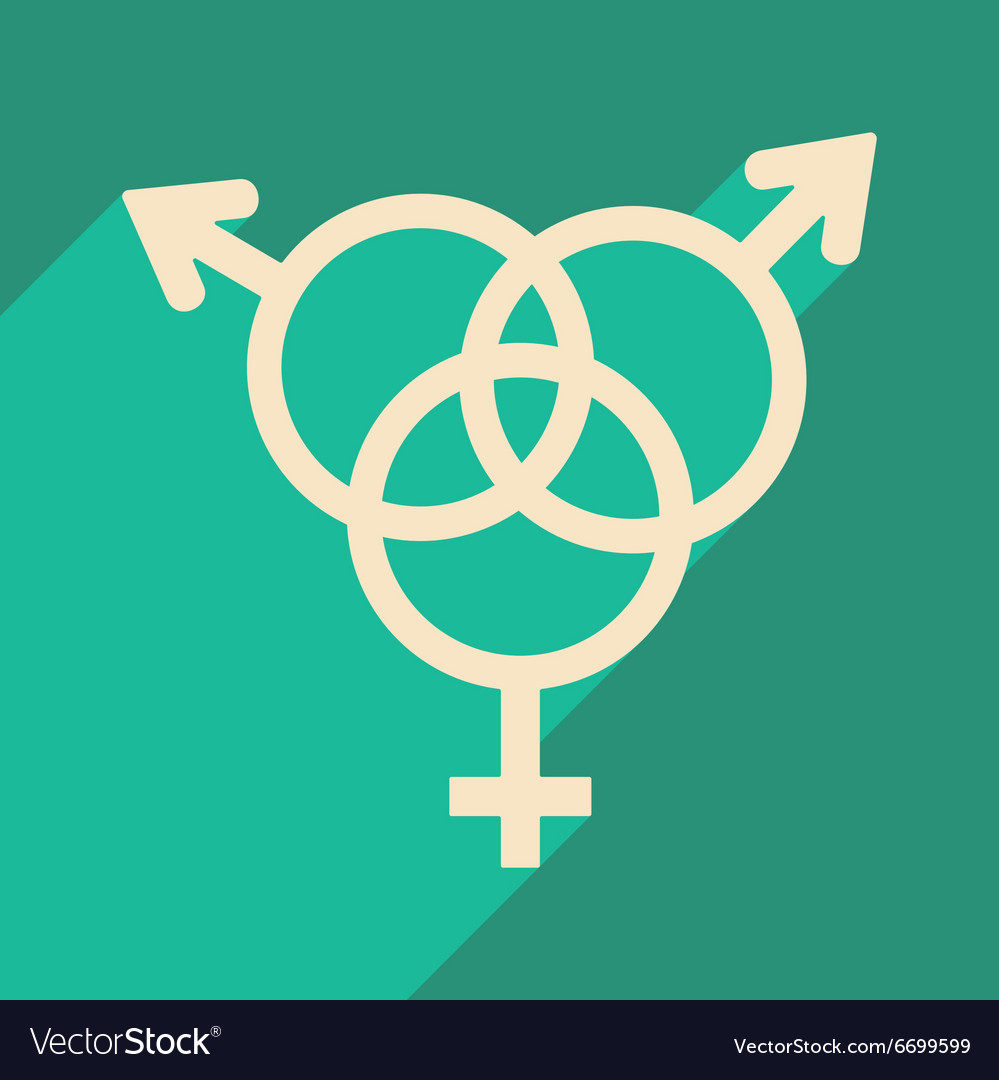 Flat with shadow icon and mobile application