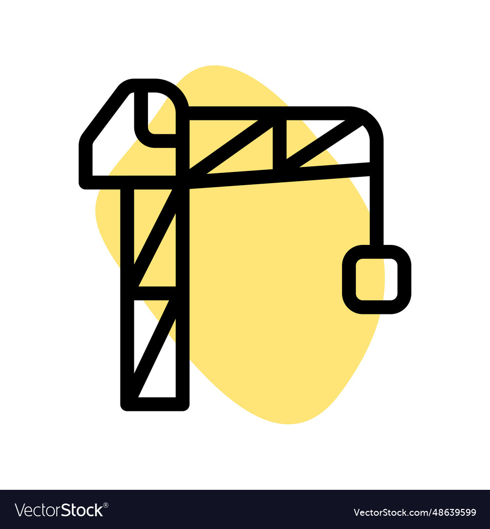 Heavy crane used for loading and unloading